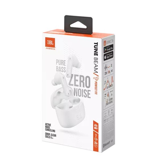 Tws headphone JBL Tune Beam 2 Ghost (White) 