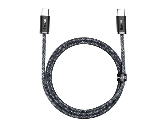 Кабель BASEUS Dynamic PD 2.0 100W Type-C to Type-C 1M (GR) (CALD000216)
