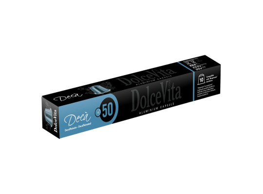 Coffee capsules DOLCE VITA ALU DECAFFEINATO 