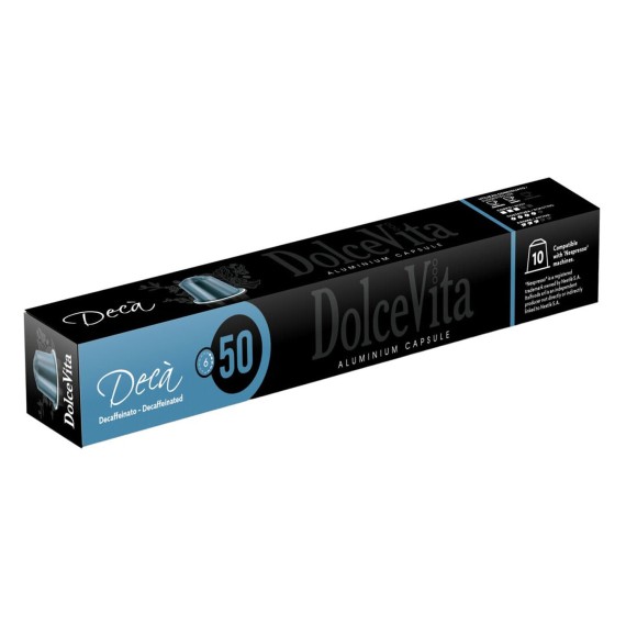 Кофе капсулы DOLCE VITA ALU DECAFFEINATO 