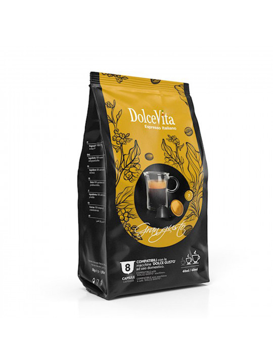 Кофе капсулы DOLCE VITA DOLCE GUSTO GRAN GUSTO 