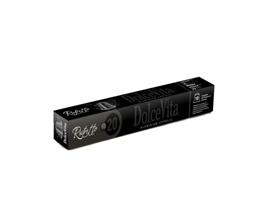 Coffee capsules DOLCE VITA ALU RISTRETTO 