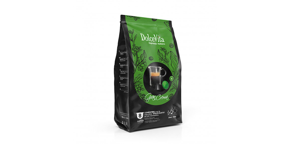 Кофе капсулы DOLCE VITA DOLCE GUSTO GRAN CREMA 