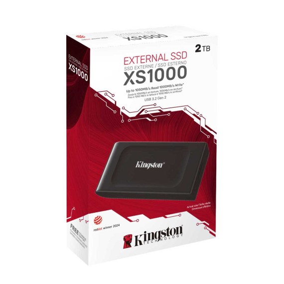 Ssd հիշողություն KINGSTON SXS1000/2000G 2TB External 