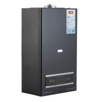 Ջեռուցման կաթսա BERG DUO COMPACT 24 BLACK WITHOUT FLUE PIPE 