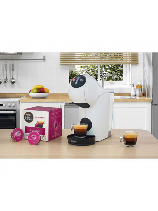 Coffee machines capsular KRUPS DOLCE GUSTO GENIO S (KP243110 WHITE)