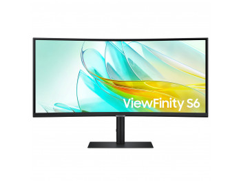 Մոնիտոր SAMSUNG ViewFinity S6 34 UWQHD LS34C650VAIXCI 