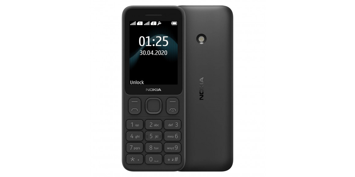 Мобильный телефон NOKIA 125 DS TA-1655 (BLACK) 