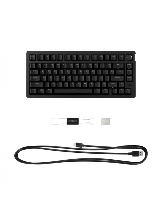 Ստեղնաշար HYPERX Alloy Rise 75 (Black) (7G7A4AA)