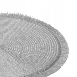 Сервировочная салфетка KOOPMAN AAE329310 PLACEMAT WOVEN 35CM SILVER (028646)