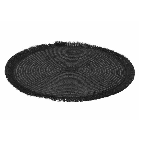 Table runner KOOPMAN AAE329330 PLACEMAT WOVEN 35CM BLACK (028677)