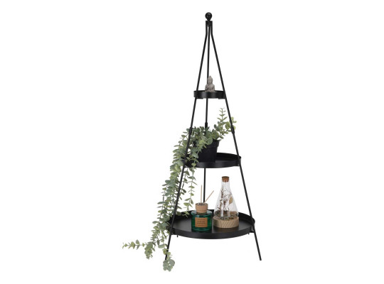 Սկուտեղ KOOPMAN AAE441220 SERVING TRAY TREE 73CM BLACK (065283)