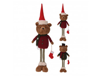 N/y decorate objects KOOPMAN BEAR STANDING WITH SOCK 54CM (203968) (ANT001840)