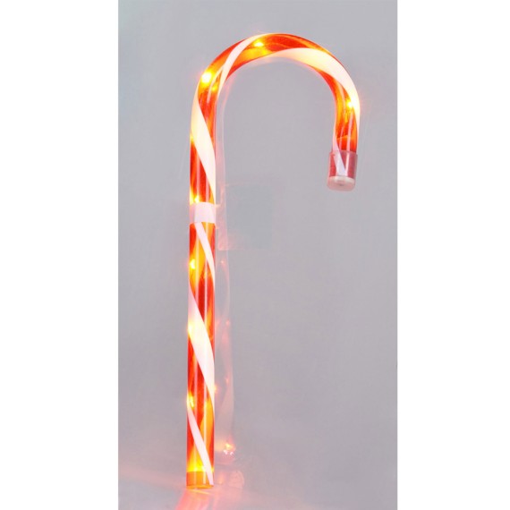 Новогодные декоративные аксессуары KOOPMAN CANDY CANE 120CM LED RED WHITE (085755) (ANC000240)