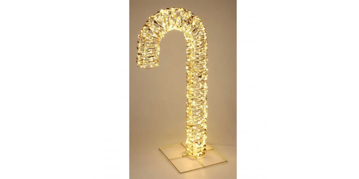 Ամանորյա դեկորատիվ առարկաներ KOOPMAN CANDY CANE 75CM LED GOLD (066426) (AMZ112300)