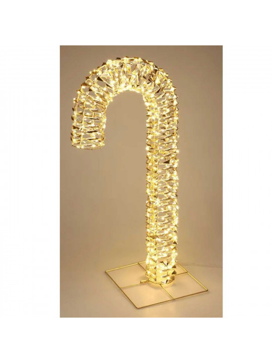 Новогодные декоративные аксессуары KOOPMAN CANDY CANE 75CM LED GOLD (066426) (AMZ112300)