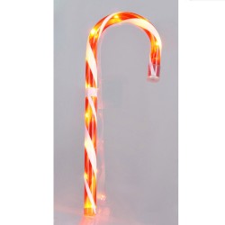 Ամանորյա դեկորատիվ առարկաներ KOOPMAN CANDY CANE 75CM LED RED WHITE (085700) (ANC000220)