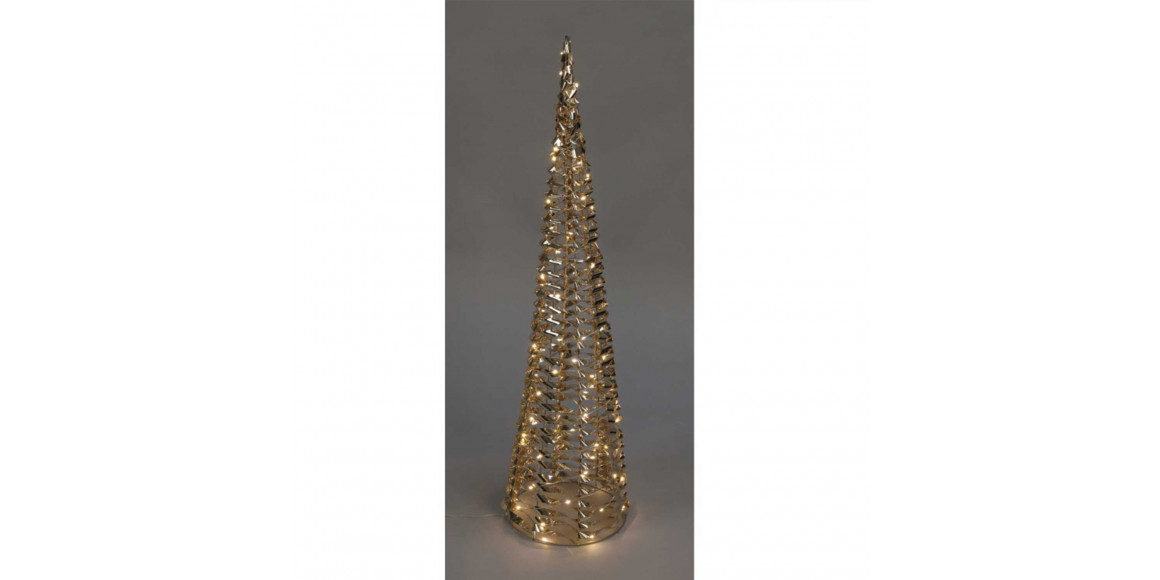 Новогодные декоративные аксессуары KOOPMAN CONE 60CM GOLD 60 LED (066075) (AMZ112210)