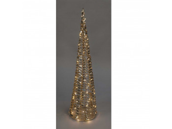 Новогодные декоративные аксессуары KOOPMAN CONE 60CM GOLD 60 LED (066075) (AMZ112210)