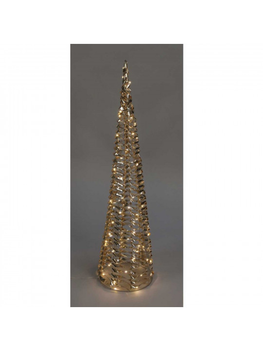 Новогодные декоративные аксессуары KOOPMAN CONE 60CM GOLD 60 LED (066075) (AMZ112210)