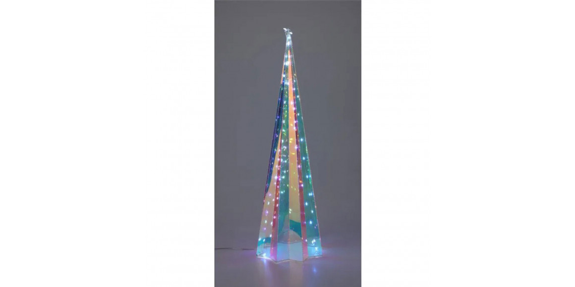 N/y decorate objects KOOPMAN CONE RAINBOW LED 60CM (212755) (AMZ140110)