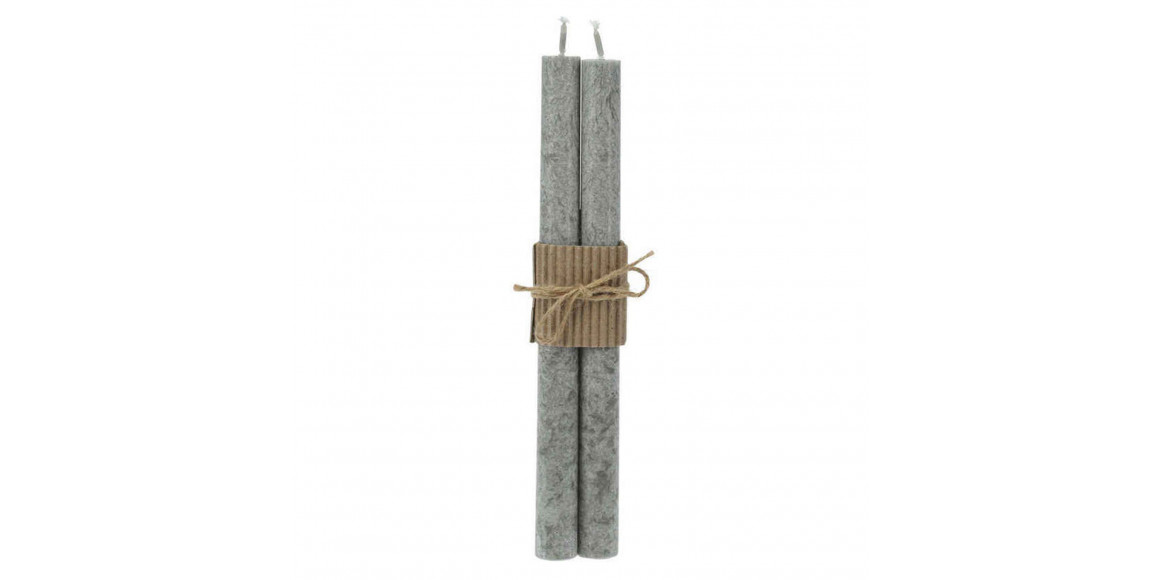 Ամանորյա դեկորատիվ առարկաներ KOOPMAN DINNER CANDLES 2PC 25CM 2ASS (105378) (ACC340200)