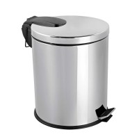 Bucket FLORA FT611 ST.STEEL WITH PEDAL 30L 