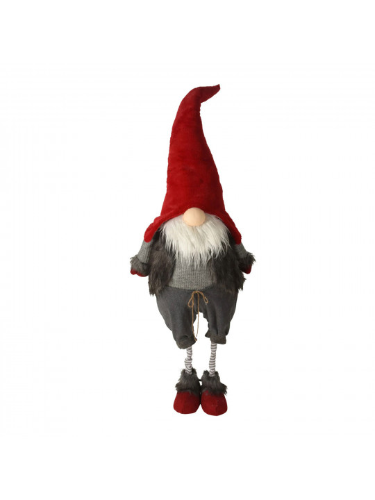 N/y decorate objects KOOPMAN GNOME MET LED PLUCHE 160CM RED (396233) (AQS000920)