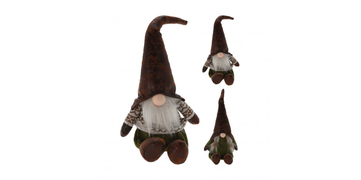 N/y decorate objects KOOPMAN GNOME MET LED PLUCHE 50CM 2ASS (273848) (AQS000630)