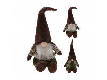 N/y decorate objects KOOPMAN GNOME MET LED PLUCHE 50CM 2ASS (273848) (AQS000630)