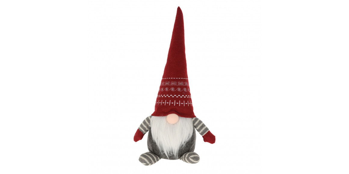 N/y decorate objects KOOPMAN GNOME STANDING 49CM RED (316279) (APF481910)