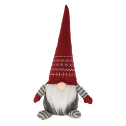Ամանորյա դեկորատիվ առարկաներ KOOPMAN GNOME STANDING 49CM RED (316279) (APF481910)