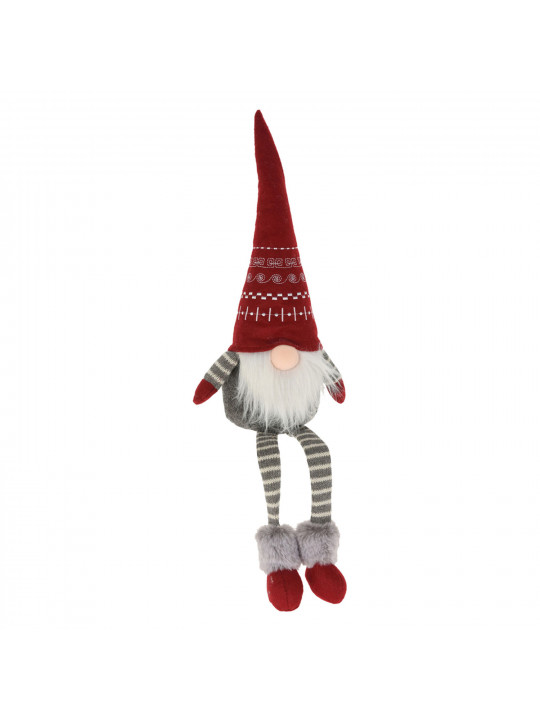 Новогодные декоративные аксессуары KOOPMAN GNOME WITH DANGLING LEGS 63CM (316156) (APF481900)