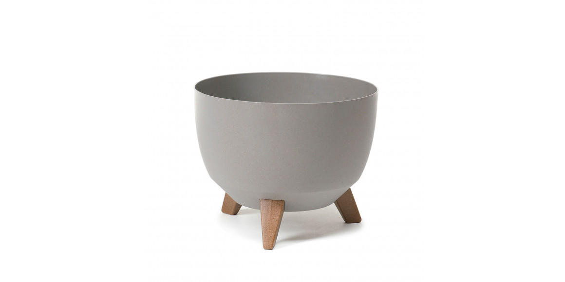 Flower pot LAMELA LA919-10 MISA ROMA ECO WOOD 240 SAND 