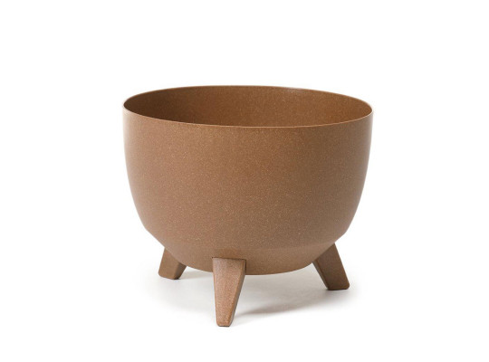 Flower pot LAMELA LA920-38 MISA ROMA ECO WOOD 290 NATUR WOOD 