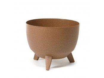 Flower pot LAMELA LA921-38 MISA ROMA ECO WOOD 400 NATUR WOOD 