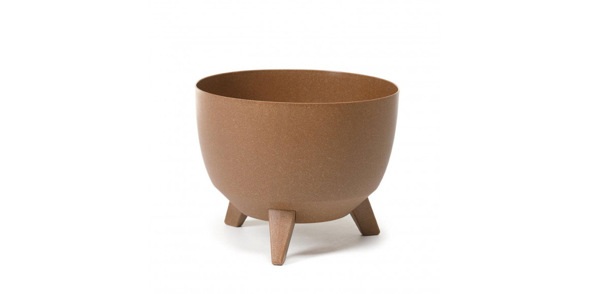 Flower pot LAMELA LA922-38 MISA ROMA ECO WOOD 470 NATUR WOOD 