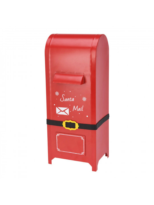 Новогодные декоративные аксессуары KOOPMAN LETTERBOX RED 50CM 2ASS (139182) (AAE441780)