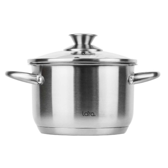 Casserols LARA LR02-267 S/STEEL AFINA 18CM 2.9L 