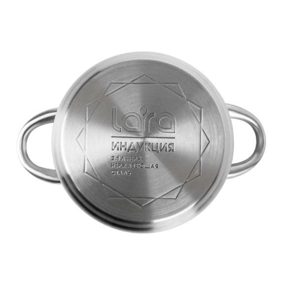 Casserols LARA LR02-267 S/STEEL AFINA 18CM 2.9L 