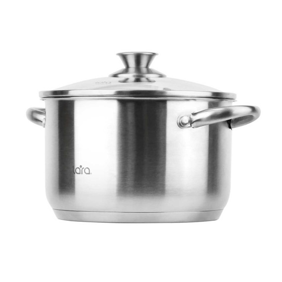 Casserols LARA LR02-267 S/STEEL AFINA 18CM 2.9L 