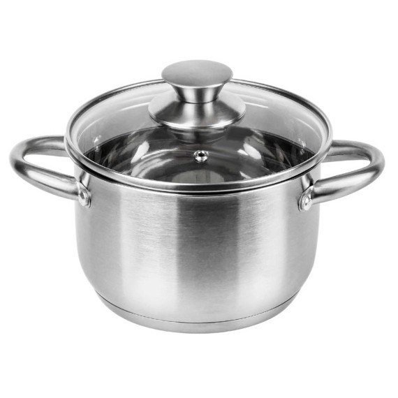 Casserols LARA LR02-267 S/STEEL AFINA 18CM 2.9L 