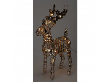 Новогодные декоративные аксессуары KOOPMAN REINDEER 37CM GOLD MICRO LED (066129) (AMZ112230)