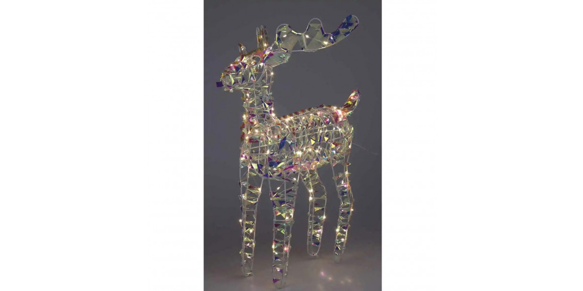 Новогодные декоративные аксессуары KOOPMAN REINDEER 60CM RAINBOW LED (066693) (AMZ112440)