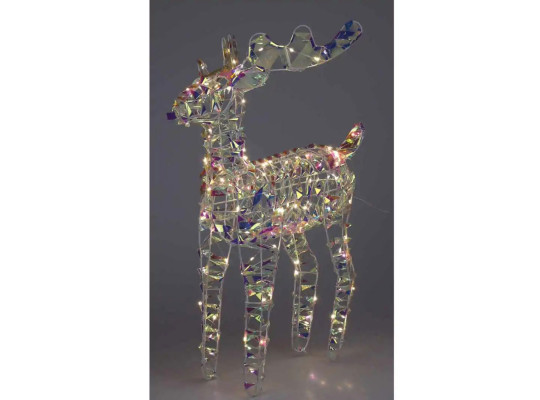 Новогодные декоративные аксессуары KOOPMAN REINDEER 60CM RAINBOW LED (066693) (AMZ112440)