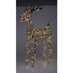 Ամանորյա դեկորատիվ առարկաներ KOOPMAN REINDEER 80CM GOLD MICRO LED (295550) (AMZ112250)