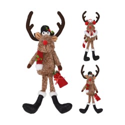 N/y decorate objects KOOPMAN REINDEER WITH LONG LEGS 53CM (203241) (ANT001750)