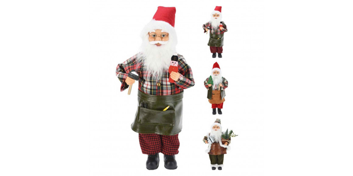 Новогодные декоративные аксессуары KOOPMAN SANTA FIGURE 45CM 3ASS (184274) (ADJ000060)