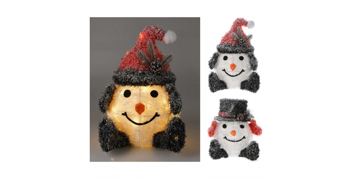 N/y decorate objects KOOPMAN SNOWMAN 36CM/42CM LED 2ASS (206914) (AMZ130110)