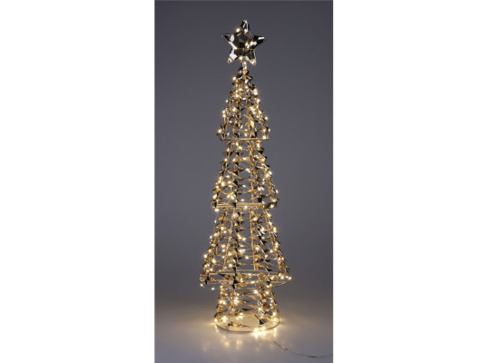 Новогодные декоративные аксессуары KOOPMAN XMAS TREE 68CM 80LED SHINY GOL (207256) (AMZ112370)